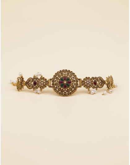 BRASS DESIGNER GOLD PLATED NECKLACE